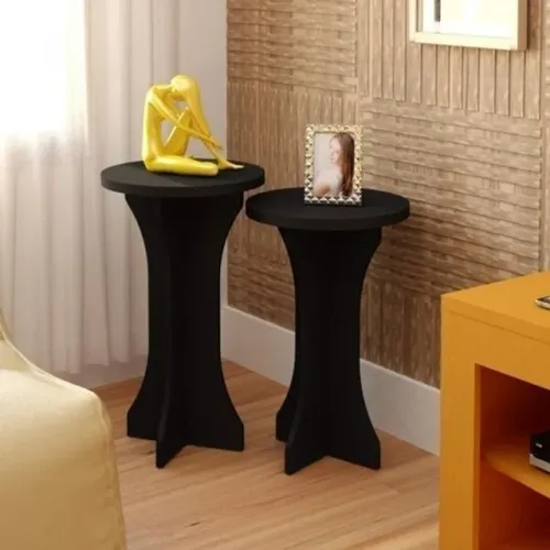 Promoção Mesa de Apoio Preta / Padrao