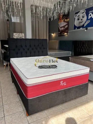Colchão de molas ensacadas Rubi mais box 