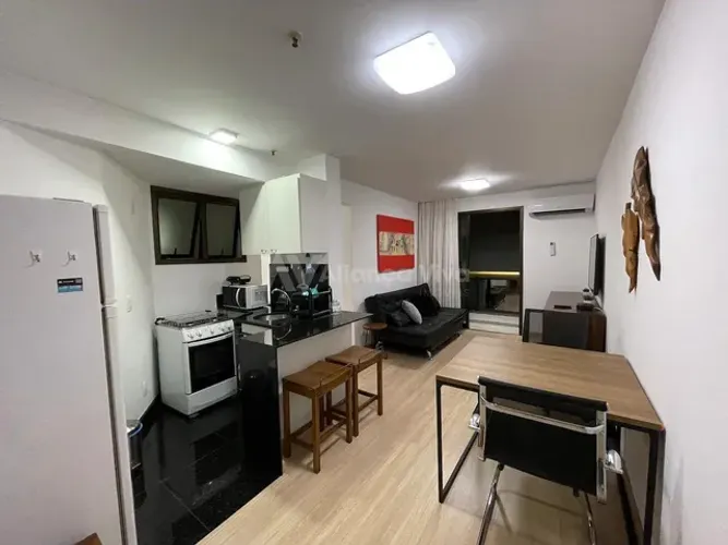 Investimento - Flat com varanda, 40m² - Ipanema