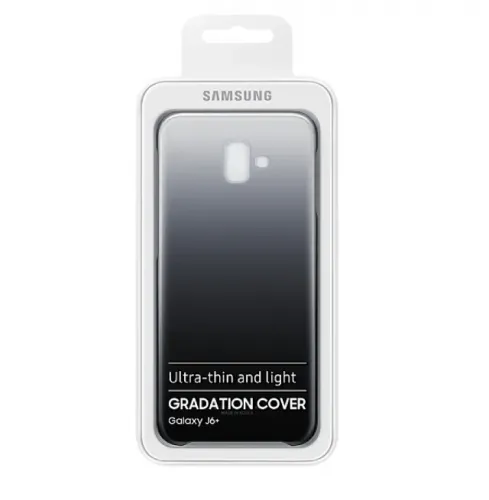 KIT Capa Compatível Com Galaxy J6+ J6 Plus Gradation Cover + PELICULA Vidro Temperado 9H