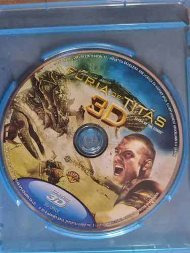 Blu-ray Fúria de Titã 3D