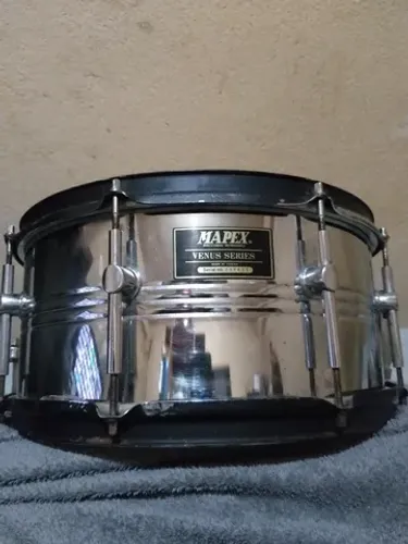 Caixa Mapex Venus14 x 6,5- Aço inox