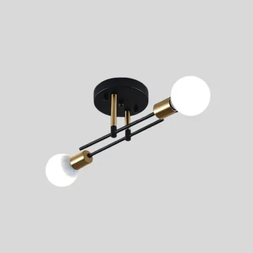 Luminária Magnum Aluminio Teto Tubular Escritorio Banheiro - Pronta Entrega