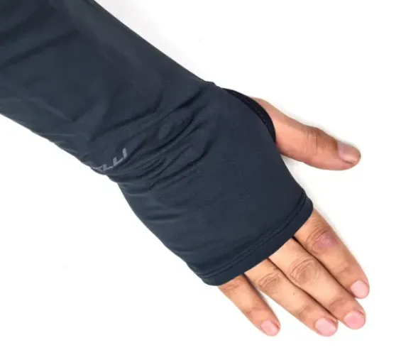 Manguito Vercelli com Dedo em Lycra Tamanho Unico Preto 00081849