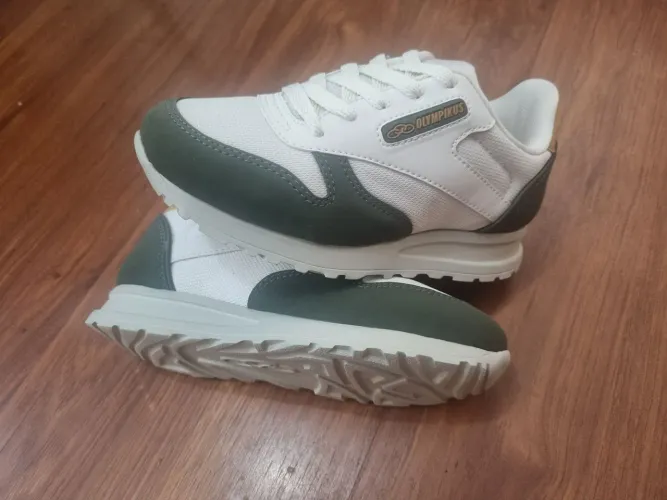 tênis olympikus infantil branco/verde<br>