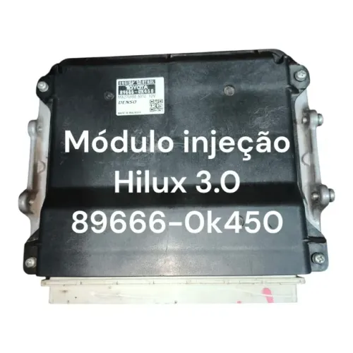 Módulo injeção Hilux 3.0 2012/2015 REF:89666-Ok450