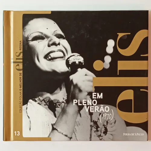 CD Elis Regina - Em Pleno Verão 1970, Coleção Folha