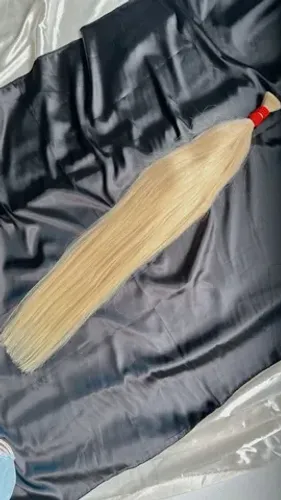 Cabelo humano loiro de 70cm 
