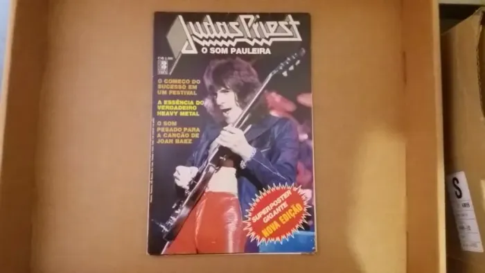 Revista Poster Judas Priest