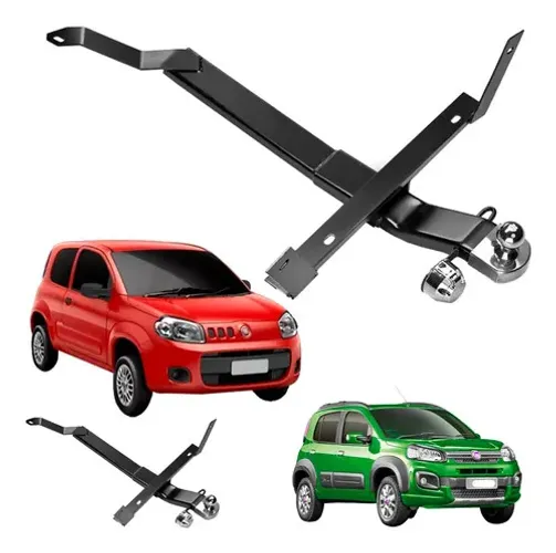 Engate Reboque Completo Fiat Uno Way Vivace 2011 Ate 2020