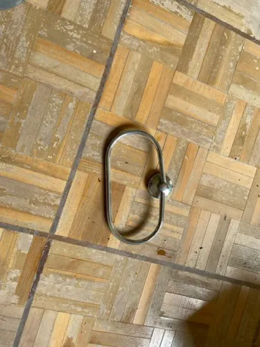 Suporte gancho cabide de Toalha em Aço
