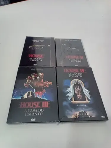 DVD Filmes Originais Lacrado quadrilogia a Casa do Espanto 