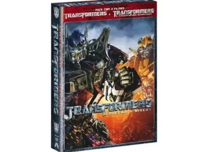 DVD BOX Transformers 1 e 2