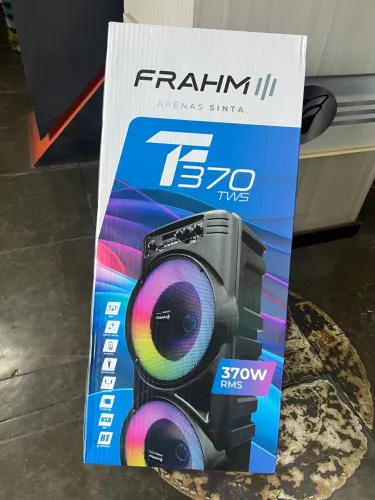 Caixa de Som Frahm T370 TWS 370W RMS