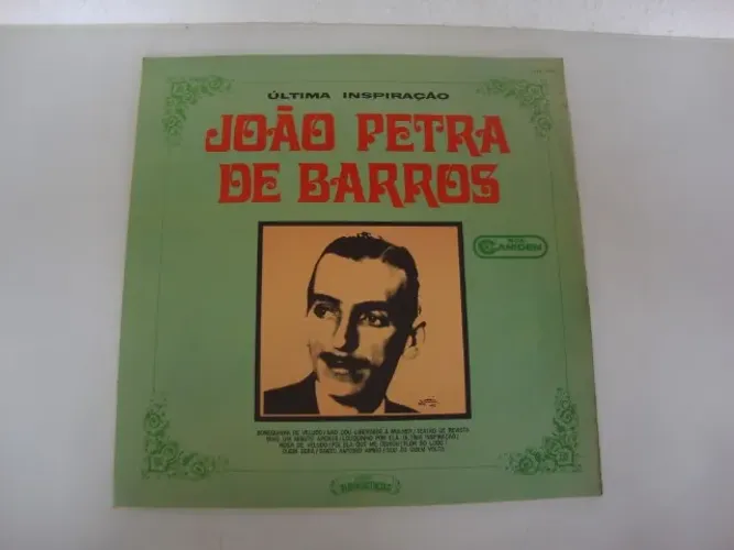LP Vinil João Petra de Barros - Última Inspiração .