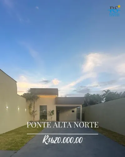 OPORTUNIDADE PONTE ALTA NORTE GAMA - 3 QUARTOS - R$620.000,00