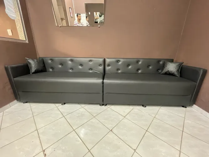 Poltrona, SALÕES E BARBEARIAS SOB MEDIDA em Corino diversas cores 