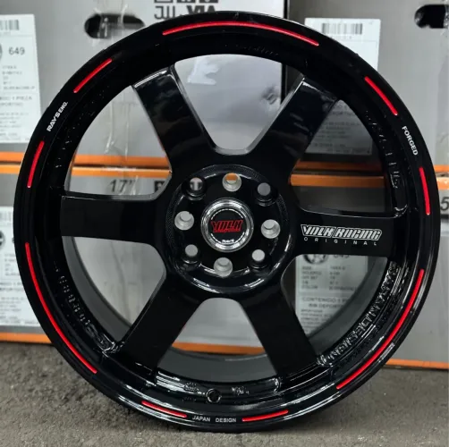Rodas Volk aro 17 tala 8 furacão 4x100 e 114