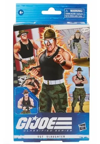 Gi Joe Classified Series 6-Inch SGT. Slaughter LACRADO G.I. Joe Gijoe