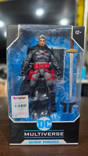 Boneco Batman Unmasked Thomas Wayne Flashpointn DC Multiverse Mcfarlane
