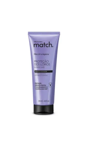 Shampoo Matizador Match Cabelis Loiros - O Boticário 50ml