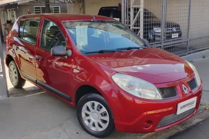 Sandero 10/11  1.0 Hi-flex COMPLETO 