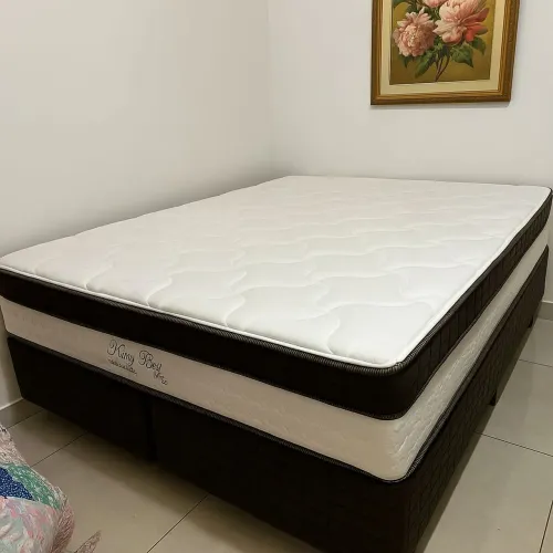 Queima de estoque sábado entrego cama colchão novos