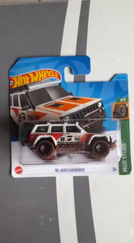Hot Wheels TH '95 Jeep Cherokee Mud Studs