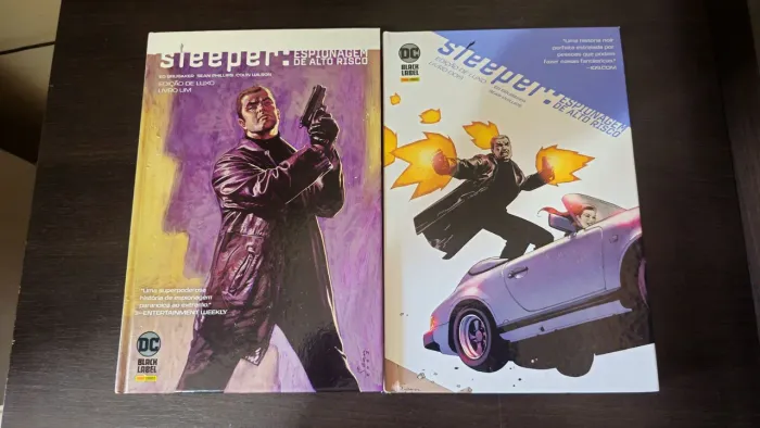 Sleeper Vol. 1 e 2 (Completo) - DC Black Label - HQ Panini