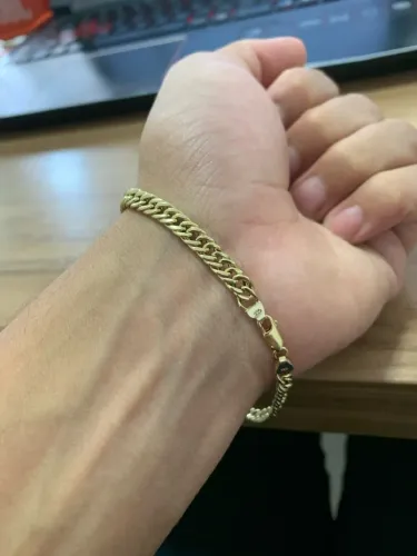 Pulseira ouro 18k nova