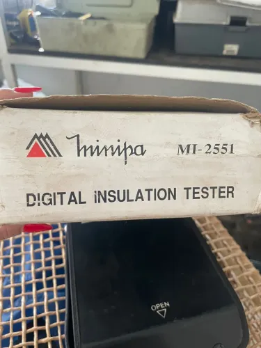 Megometro digital Minipa  Mi 2551