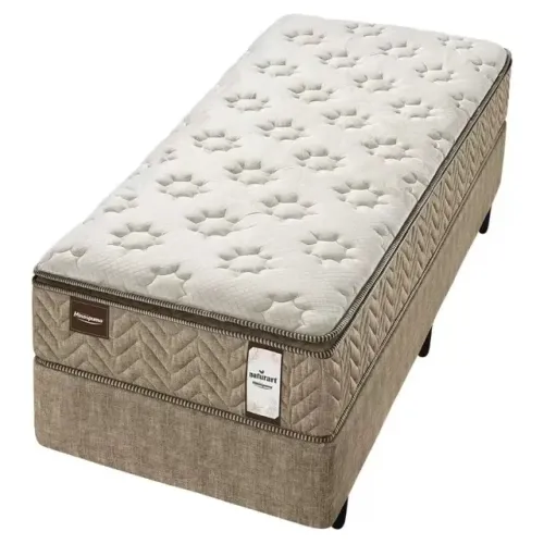 Conjunto Box Solteiro Molas 88x188x68cm(FAZEMOS ENTREGA EM ATE 24 HORAS)