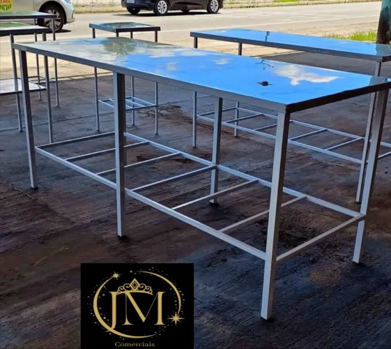 Mesas de inox pronta (fazemos sua entrega) escolha já o tamanho da mesa ideal
