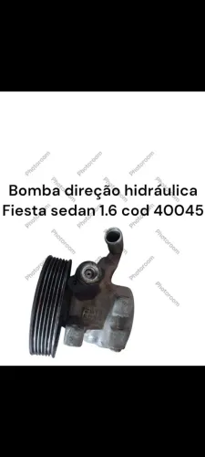 Bomba direção hidráulica Fiesta sedan
