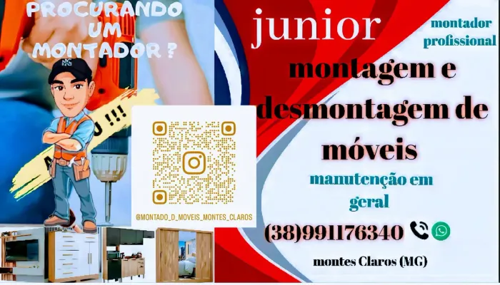 MONTADOR DE MÓVEIS MONTES CLAROS