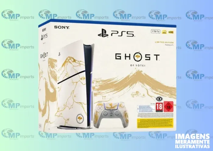 Loja MP Imports: Console Sony PlayStation 5 Slim Com Leitor de Discos, Edição Limitada Our