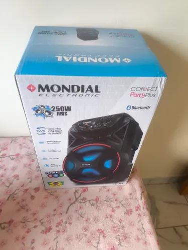 Caixa de som Bluetooth mondial