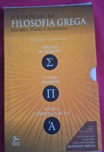 Box Filosofia Grega + A arte da Guerra + O livro dos Cinco Anéis