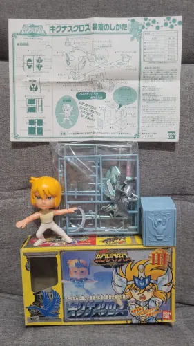 Boneco Hyoga de Cisne Linha Saint Seiya Paradise Bandai japão cavaleiros do zodíaco