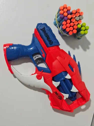 Nerf Dinosquad em estado de nova! (Original)