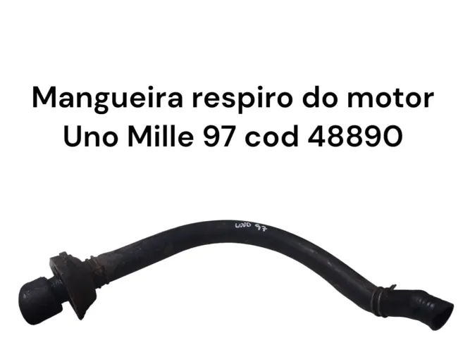 Mangueira respiro do motor Uno Mille 97 cod 48890
