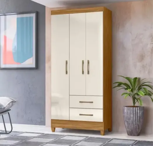 Guarda roupa de solteiro 3 portas - entregamos 