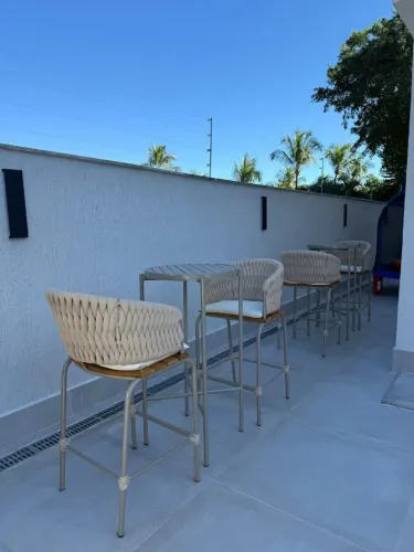 CONJUNTO BISTRÔ DE TRICÔ NÁUTICO