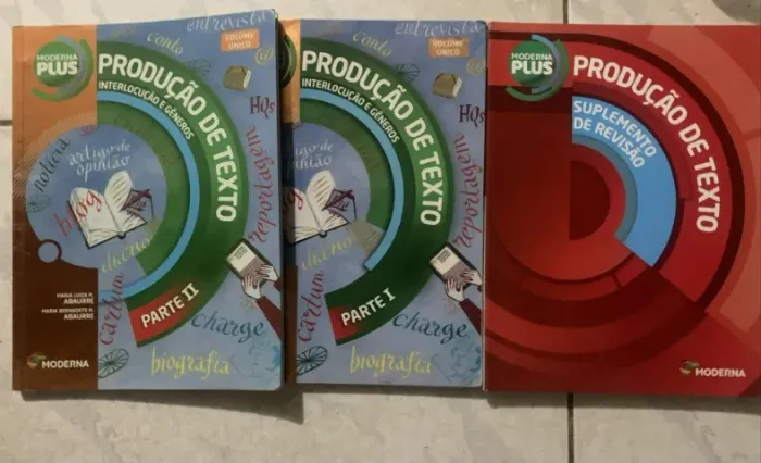 produção de texto moderna plus