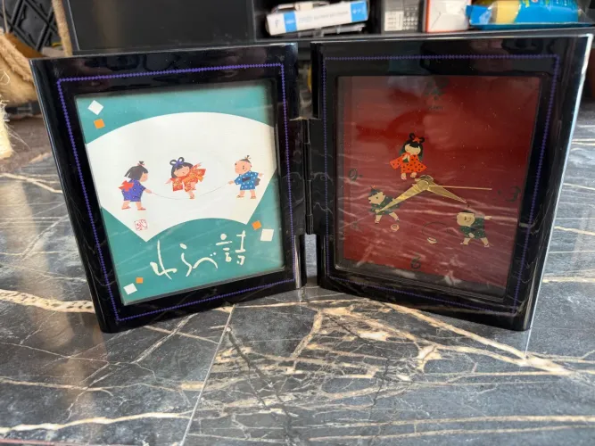 Relógio de Mesa antigo japonês tochigi tokey