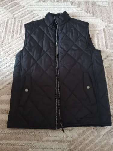 Colete Preto Acolchoado novo