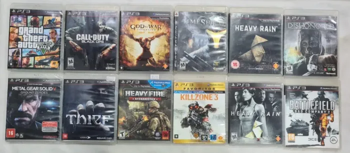 Jogos PS3 - Aceito Cartão 
