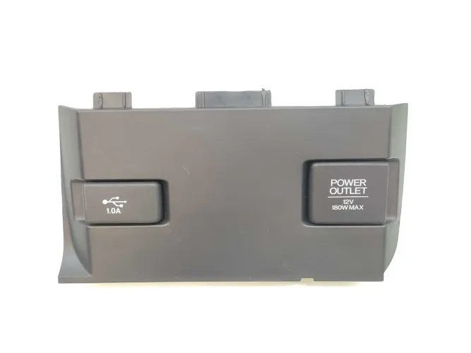 Tomada 12v Moldura Usb Console Honda Civic G10 2017 2018 19