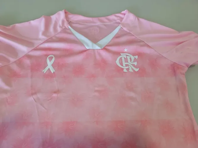 Camiseta Flamengo Rosa - Edição Especial Outubro Rosa
