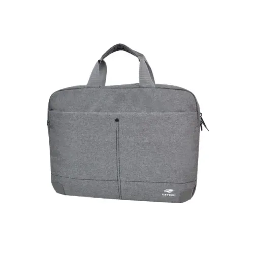 Maleta Para Notebook C3Tech ML-50GY com Bolsos e Alça Cinza 15.6" - WZetta